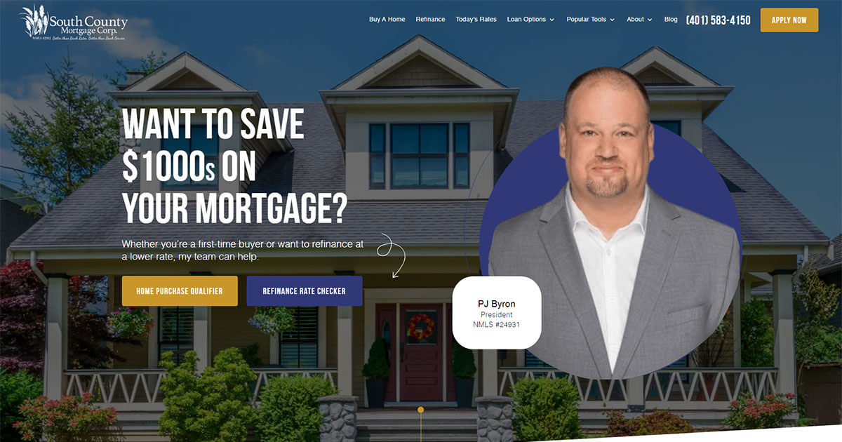 PJ Byron South Kingstown Senior Loan Officer South County Mortgage